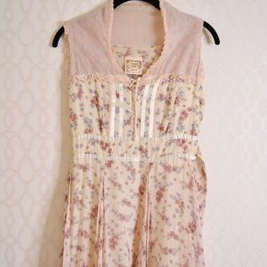 Vintage Gunne Sax floor-length dress